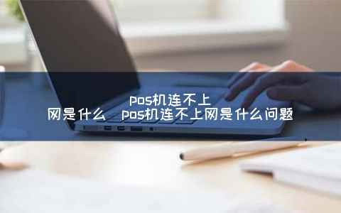 pos机连不上网是什么（pos机连不上网是什么问题） 2